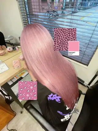 ロング カラー こころ🎀 カラーモデル様募集中のヘアスタイル
