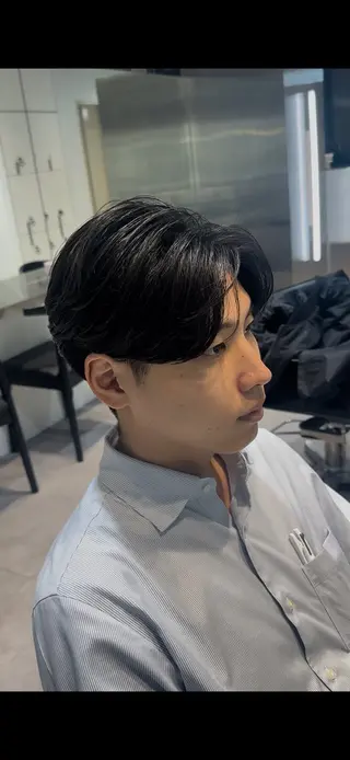 ショート パーマ メンズ 似合わせパーマ🔥 河浪  大智のヘアスタイル