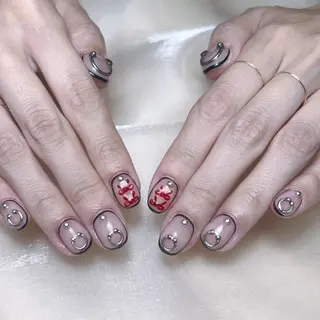 メンズ ネイル Nail salon 木にいるのネイルデザイン