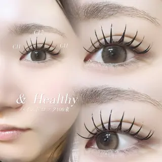 マツエク・マツパ 🍒束感まつ毛ෆ sasara🍒のマツエク・マツパデザイン