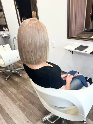 ミディアム カラー 鍵 魁斗のヘアスタイル