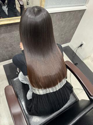 セミロング パーマ Lovestasy 京都河原町店のヘアスタイル