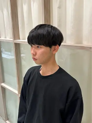 メンズ N,SOL / 岩上 新大のヘアスタイル