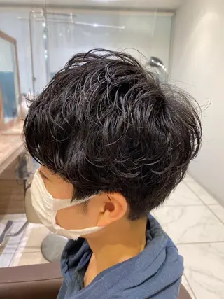 パーマ メンズ 🌟メンズカット🌟 内田祥太のヘアスタイル