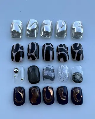 ネイル lamp nail modelのネイルデザイン