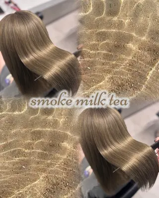 ミディアム カラー 髪質改善カラー 🕊️SOMAのヘアスタイル