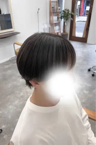 カラー メンズ 楢本 莉子のヘアスタイル