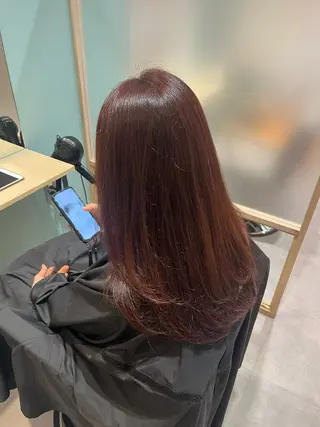 ロング 相田 佳乃のヘアスタイル
