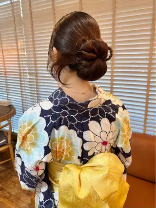 ロング ヘアアレンジ miku ヘアセット/着付けのヘアスタイル