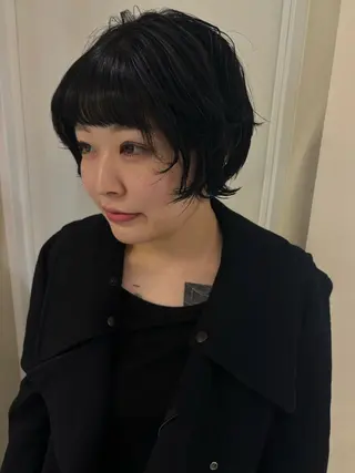 ショート カラー ヘアアレンジ 💟Opus // Mizuki🐕のヘアスタイル