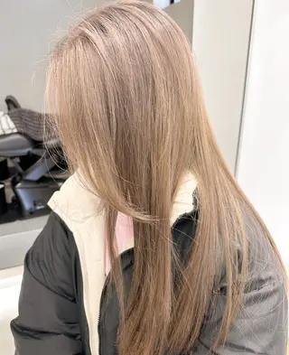 ロング GOAT_茅ヶ崎 キシ サクラのヘアスタイル