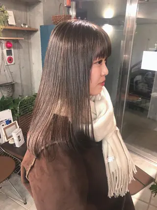 ロング カラー 土屋かすみ✁︎. ꙳ 姫カットのヘアスタイル