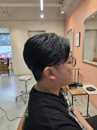 パーマ メンズ RINA /ショート 新宿/新宿御苑 のヘアスタイル