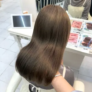 ロング すずきなつき 縮毛矯正🐰🌙のヘアスタイル
