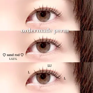 マツエク・マツパ Lucy's Eyelash小倉店のマツエク・マツパデザイン