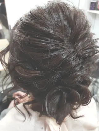 ミディアム ヘアアレンジ 着付とリラクのお店 リベルテのその他イメージ