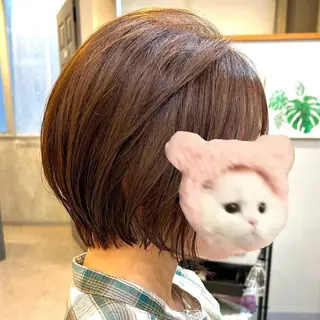 ショート 🍓チサト/仙台/ パーマ💈🍓のヘアスタイル