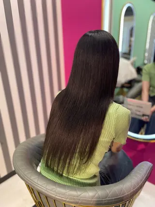 ロング カラー 🐺新宿manabu プルエクステのヘアスタイル