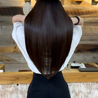 ロング カラー ケアカラー×髪質改善 🌙OKUBO🌙のヘアスタイル