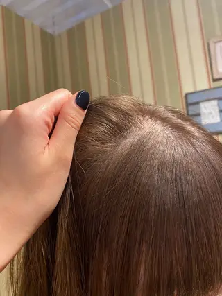 カラー LUVISM新潟🎀 透明感カラー/ミユのヘアスタイル