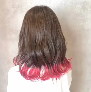 セミロング 🎀四日市／艶髪／ メンズ／KAHO🎀のヘアスタイル