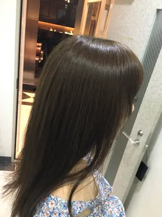 セミロング カラー TOU/ROU代表 藤浪佑太のヘアスタイル