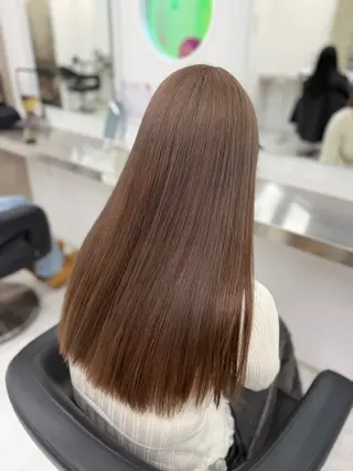ロング カラー ヘアアレンジ 透明感カラー🎀艶髪 Anju/渋谷🎀のヘアスタイル