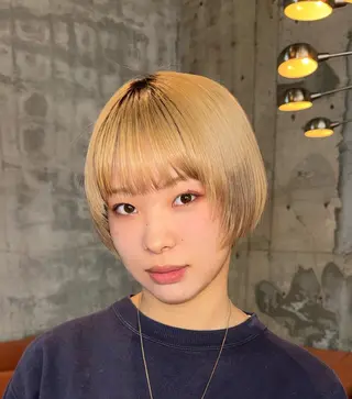 ショート 澁谷 咲映のヘアスタイル