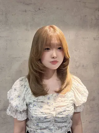 ミディアム カラー パーソナルカラー 診断🍀マリンのヘアスタイル