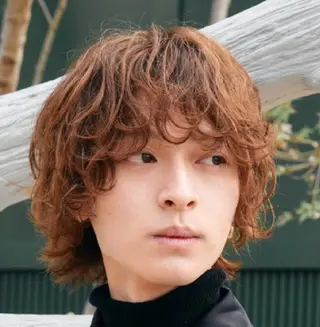 カラー パーマ メンズ 仙台波巻きパーマ/ fifth/遠藤楓雅のヘアスタイル