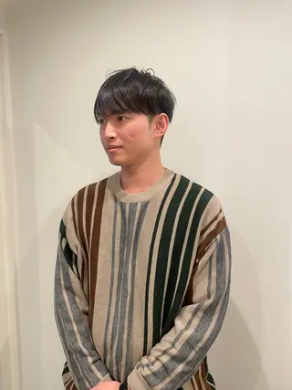 メンズ 渋谷 留菜のヘアスタイル