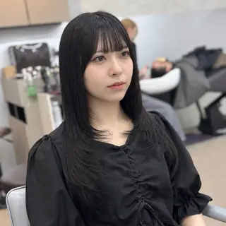 ロング ✨レイヤーカット✨ 顔まわり✂️鎌倉楓麻のヘアスタイル