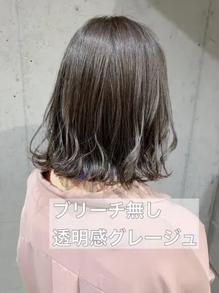 ミディアム カラー ✨森下 直弥✨ 店長🤩のヘアスタイル