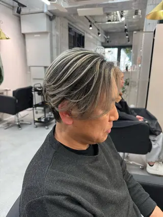 メンズ 西岡 あつみ/ 堀江美容室のヘアスタイル