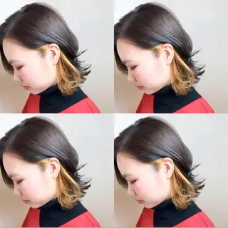 ショート カラー レイヤー×艶髪特化 マネージャー安藤光司のヘアスタイル