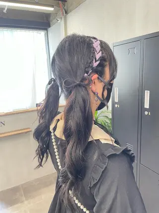 ロング ヘアアレンジ ALLEN hair /まなのヘアスタイル