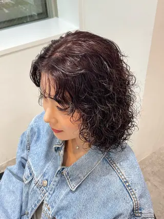 ミディアム カラー fifth 武正 琉生のヘアスタイル