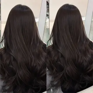ロング NENE🌿透明感 カラーを作る美容師のヘアスタイル