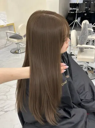 ロング hiyori🎀 韓国レイヤーのヘアスタイル