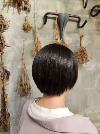 ショート 井尻 柚都歩のヘアスタイル