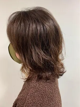 ミディアム 立川 allu|細谷 ションのヘアスタイル