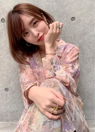 ショート カラー 上條 航平のヘアスタイル