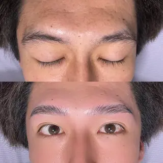 メンズ アイブロウ eclipse eyelashのマツエク・マツパデザイン