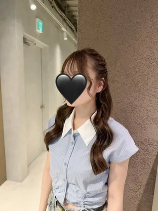 ロング ヘアアレンジ ヘアアレンジ/ カラー/hazukiのその他イメージ