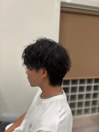 ショート パーマ Rihito ｜AsK豊中のヘアスタイル
