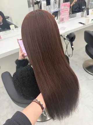 カラー niina🖤 透明感×レイヤーのヘアスタイル