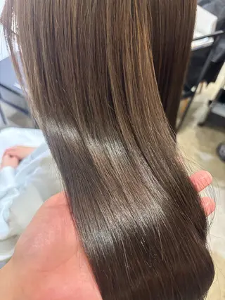 ロング 橋本 愛結のヘアスタイル