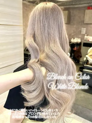 ロング カラー 🍑ももか🍑透明感 カラー/赤羽🎀のヘアスタイル