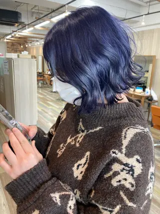 ミディアム カラー ✂️似合わせの魔術師 石田一樹✂️のヘアスタイル