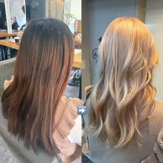 ロング シモイケ ルアのヘアスタイル